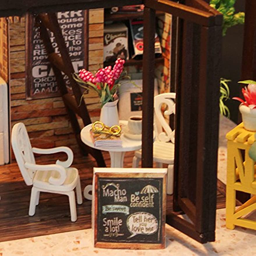 DIY Dollhouse Kit with Furniture for Romantic Gift