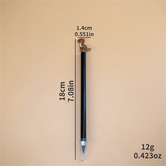 Creative Cartoon Pug Metal Pencil for Kids and Adults