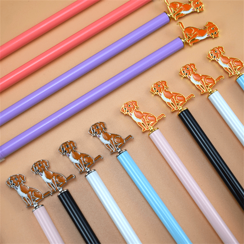 Creative Cartoon Pug Metal Pencil for Kids and Adults