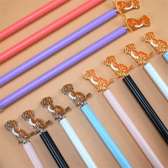 Creative Cartoon Pug Metal Pencil for Kids and Adults