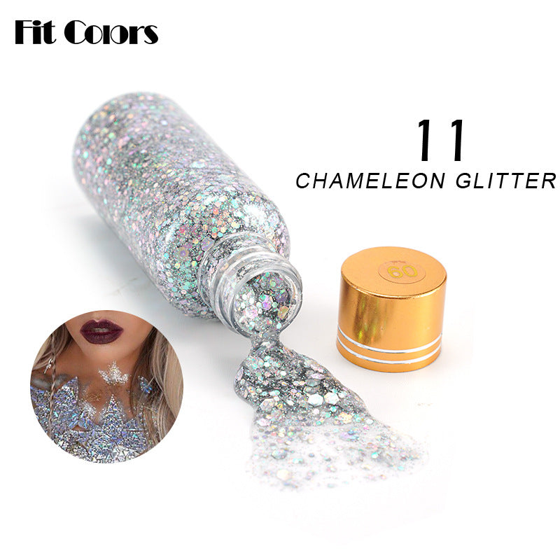 Colorful Mermaid Sequin Gel Eyeshadow Cream