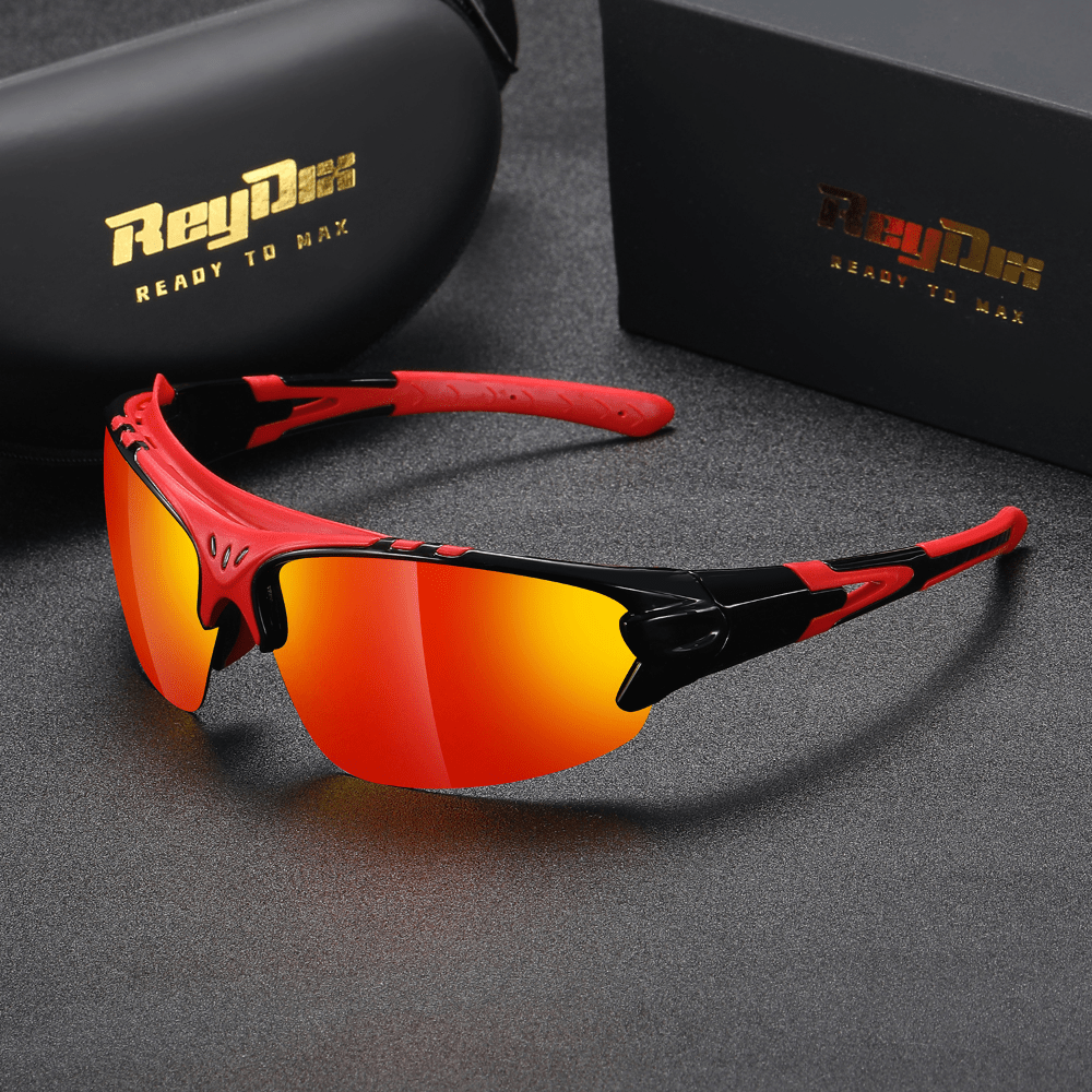 Polarized Outdoor Sports Sunglasses Colorful Film Winproof Sunglasses