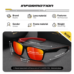 Men's Polarized Sports Sunglasses UV Protection