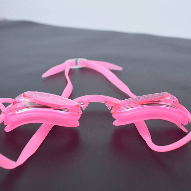 Swim Diving Goggles Adults Anti Fog Leaking Small Frame Competition Glasses