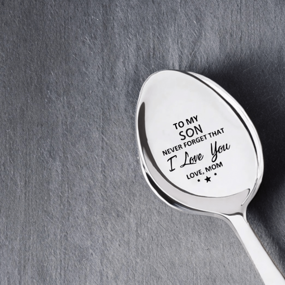 To My Son Spoon Daughter Love Inspirational Gift Mother Idea For Son