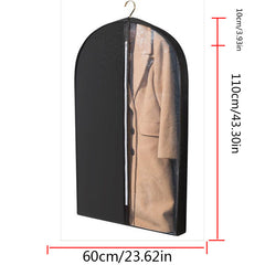 Hangable Shirt Suit Dust Cover Storage Bag Non-woven Hanging Garment Bag