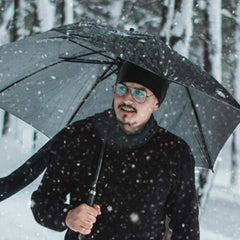Men's Winter Fleece Skull Cap for Running Skiing Cycling