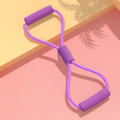 Pilates Exercise Elastic Tube Chest Enlarger Tension Band