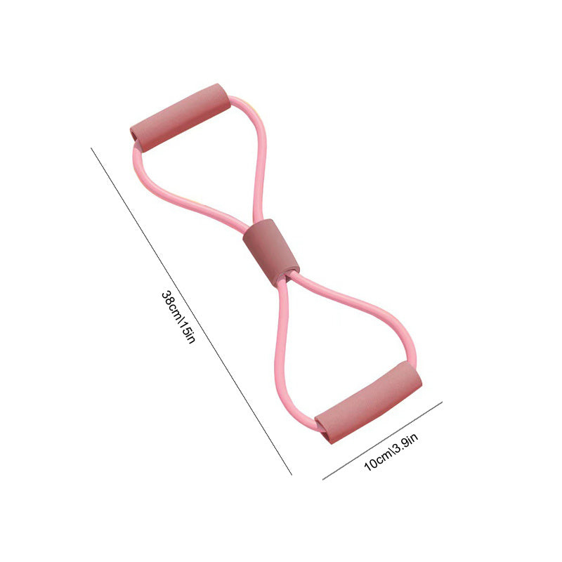 Pilates Exercise Elastic Tube Chest Enlarger Tension Band