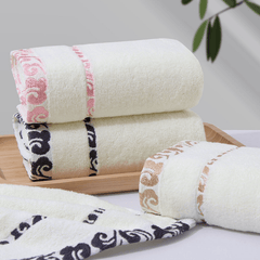3pcs Pure Cotton Wash Cloth Bathroom Supplies for Face and Body Cleaning