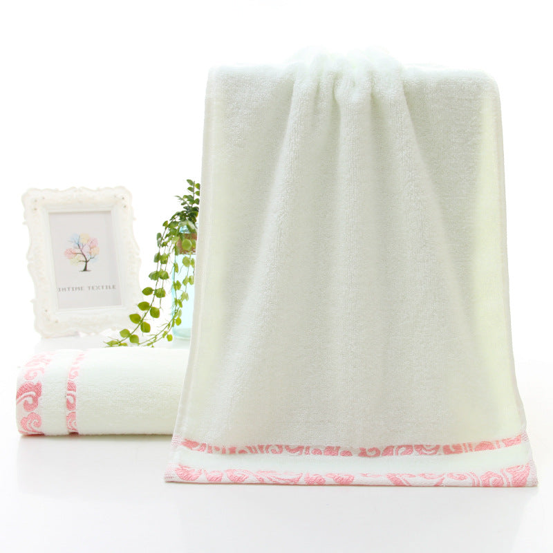 3pcs Pure Cotton Wash Cloth Bathroom Supplies for Face and Body Cleaning