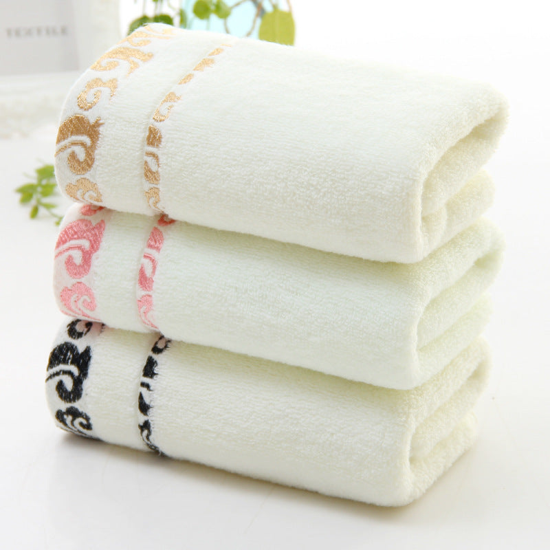 3pcs Pure Cotton Wash Cloth Bathroom Supplies for Face and Body Cleaning