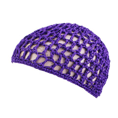 1pc Mesh Hair Net Crochet Cap Snood Long Hair Care Cover Hat