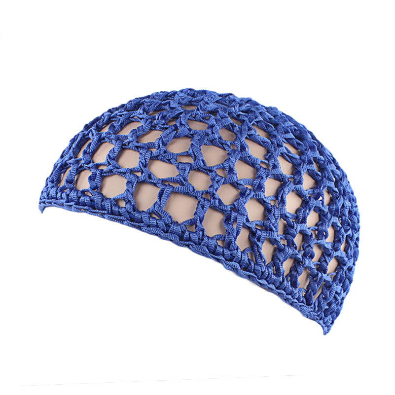 1pc Mesh Hair Net Crochet Cap Snood Long Hair Care Cover Hat