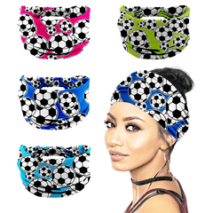 Football Headband Unisex Sweatband Elastic Outdoor Sports Hairband