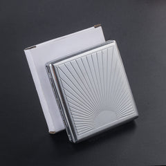 Metal Cigarette Case Tobacco Holder for Men 20 pack Ultra thin Portable Case