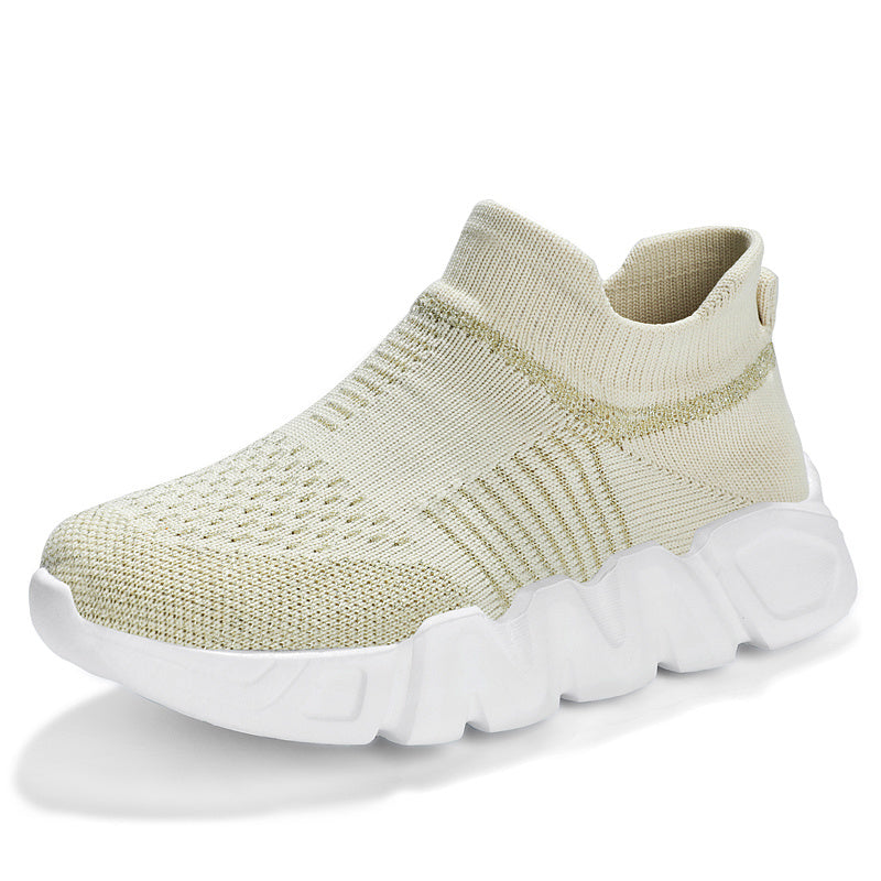 Breathable Slip On Sneakers for Kids Lightweight Shoes for Running