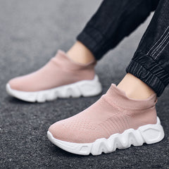 Breathable Slip On Sneakers for Kids Lightweight Shoes for Running