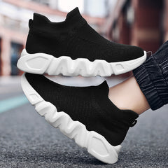 Breathable Slip On Sneakers for Kids Lightweight Shoes for Running