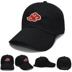 Red Cloud Embroidery Baseball Cap for Outdoor Sports