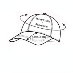 Red Cloud Embroidery Baseball Cap for Outdoor Sports
