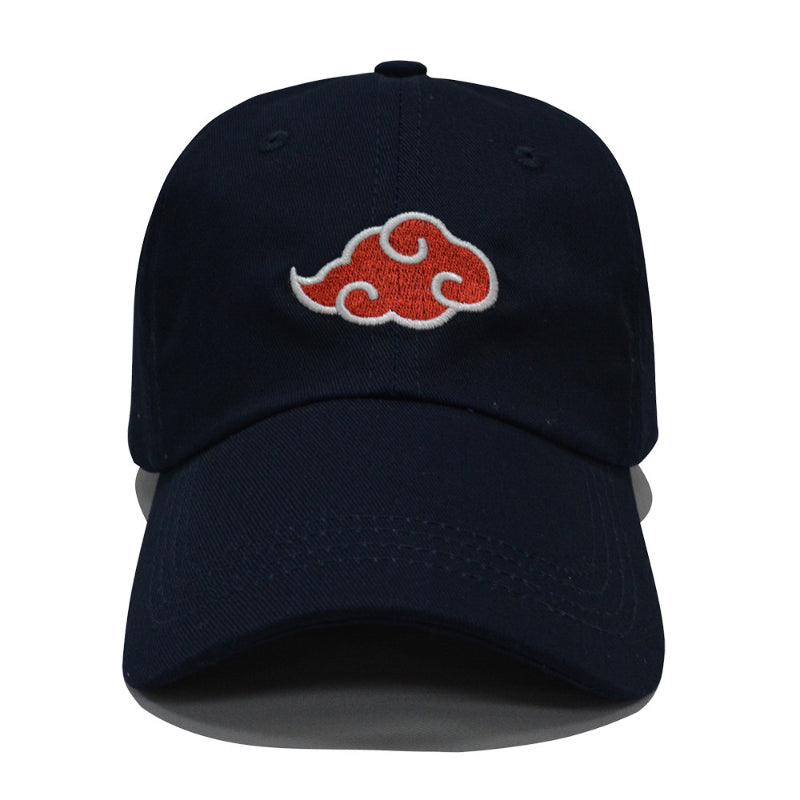 Red Cloud Embroidery Baseball Cap for Outdoor Sports