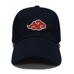 Red Cloud Embroidery Baseball Cap for Outdoor Sports