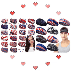 Vintage Sporty Headband Unisex Sweat Absorbing Yoga Hair Band