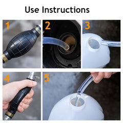 Manual Fuel Transfer Pump for Gasoline Diesel Water