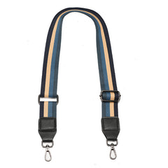 Colorblock Striped Bag Strap Adjustable Lightweight Travel Accessories