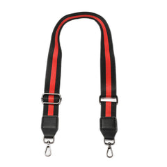 Colorblock Striped Bag Strap Adjustable Lightweight Travel Accessories