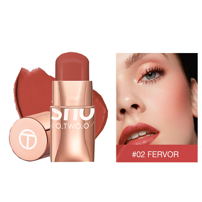 6 Colors Waterproof Blush Stick Cream for Women