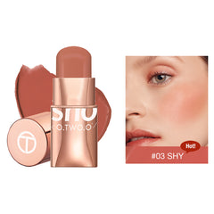 6 Colors Waterproof Blush Stick Cream for Women