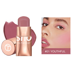 6 Colors Waterproof Blush Stick Cream for Women