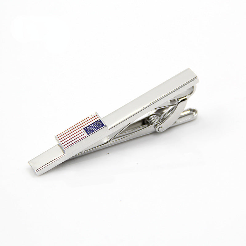 American Flag Men's Tie Clip Decorative Accessories