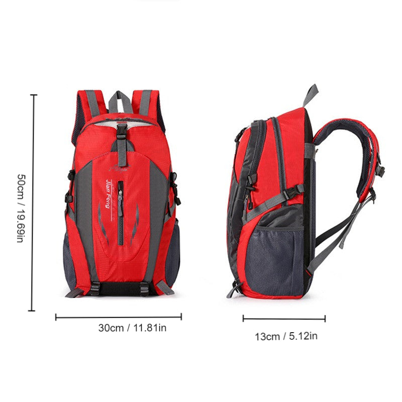 Nylon Waterproof Travel Backpacks Men Climbing Bags