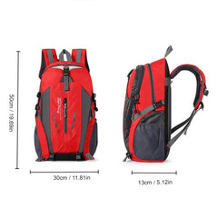 Nylon Waterproof Travel Backpacks Men Climbing Bags