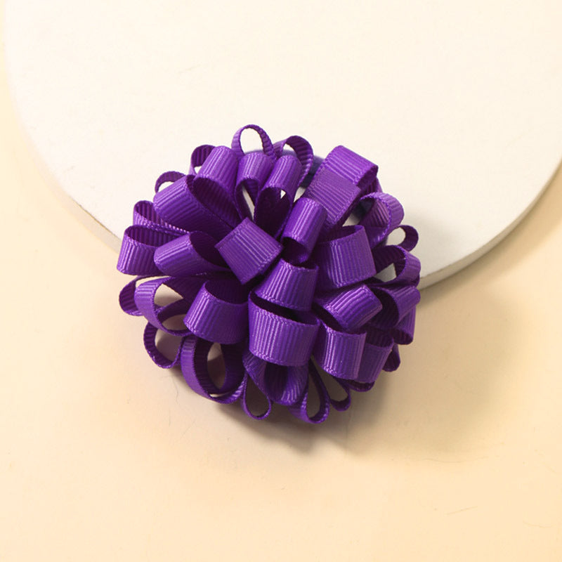 Ribbed Ribbon High Elastic Hair Ring Hair Accessories