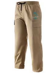 Coconut Tree Print Men's Cargo Pants Outdoor Work Hiking