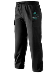 Coconut Tree Print Men's Cargo Pants Outdoor Work Hiking