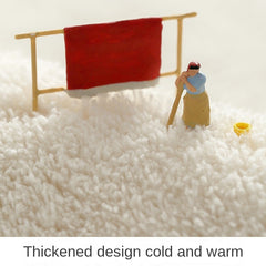 Nordic Style Shaggy Carpet for Kids Bedroom Decor Plush Rug