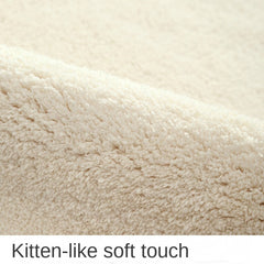 Nordic Style Shaggy Carpet for Kids Bedroom Decor Plush Rug