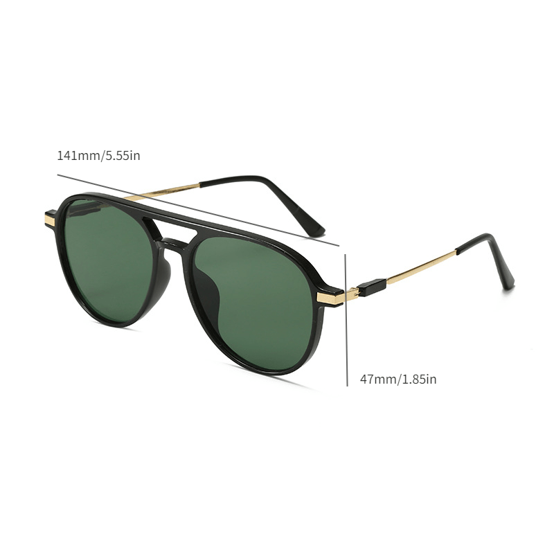 Top Bar Aviator Sunglasses UV400 Sun Shades Glasses