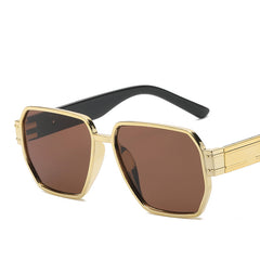 Square Sunglasses Mirror Lens UV400