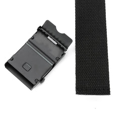 Men's Automatic Buckle Tape Canvas Belt for Jeans Pants