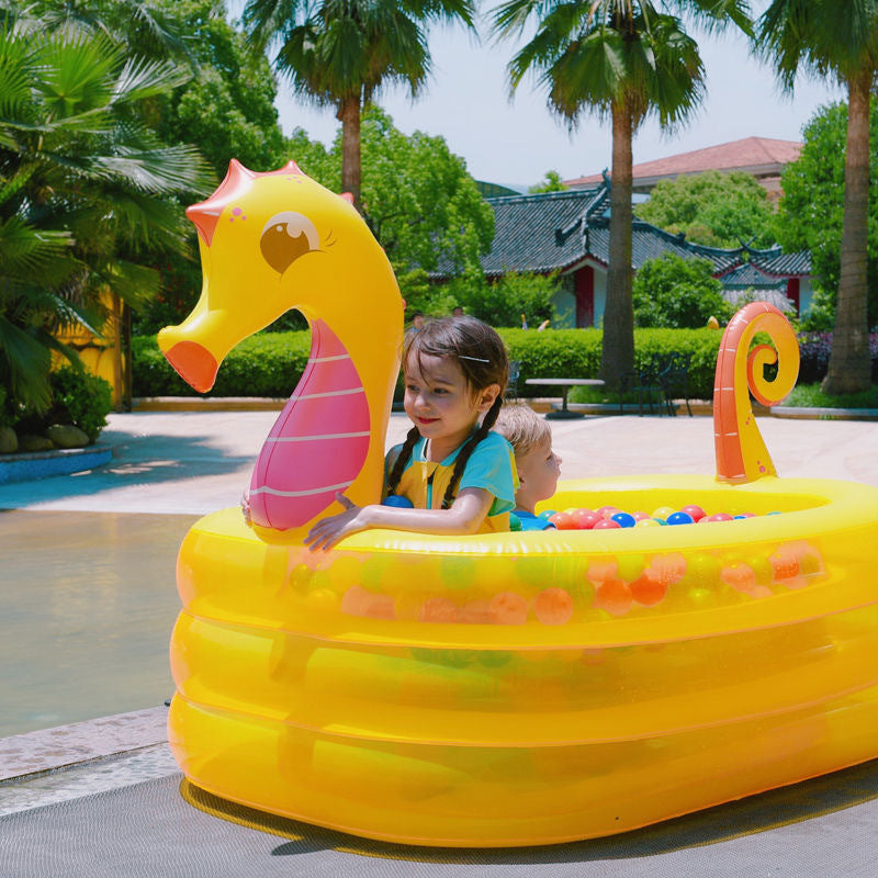 66 92inch Inflatable Round Swimming Pool For Kids Adults Family