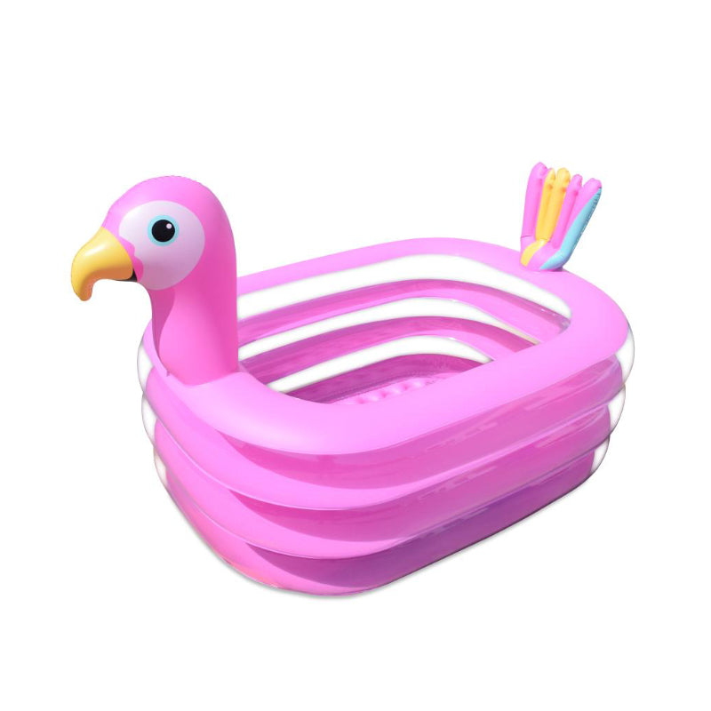 Inflatable Round Kiddie Bird Pool for Kids