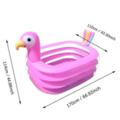 Inflatable Round Kiddie Bird Pool for Kids