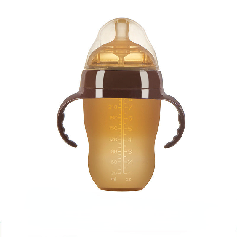 Silicone Milk Bottle 250ml Wide Mouth Bottle for Weaning