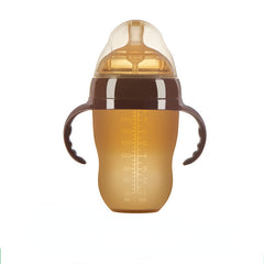 Silicone Milk Bottle 250ml Wide Mouth Bottle for Weaning